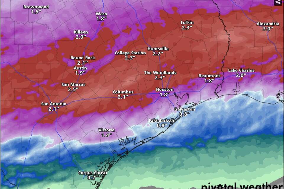 Flood watch starts overnight for Houston before Friday storms hit
