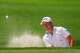 Jordan Spieth hits from the 16th green bunker during the first round of the Cadillac Championship PGA golf tournament Thursday, April 30, 2026, in Doral, Fla.