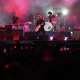 FILE - Dave Grohl from the band Foo Fighters performs during the Corona Capital music festival in Mexico City, Nov. 14, 2025.