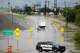 North Interstate 35 and Seguin Road is closed due to flooding after heavy rainfall on May 1. The Waymo that was swept away on April 20 was found downstream from the crossing that’s known to flood.
