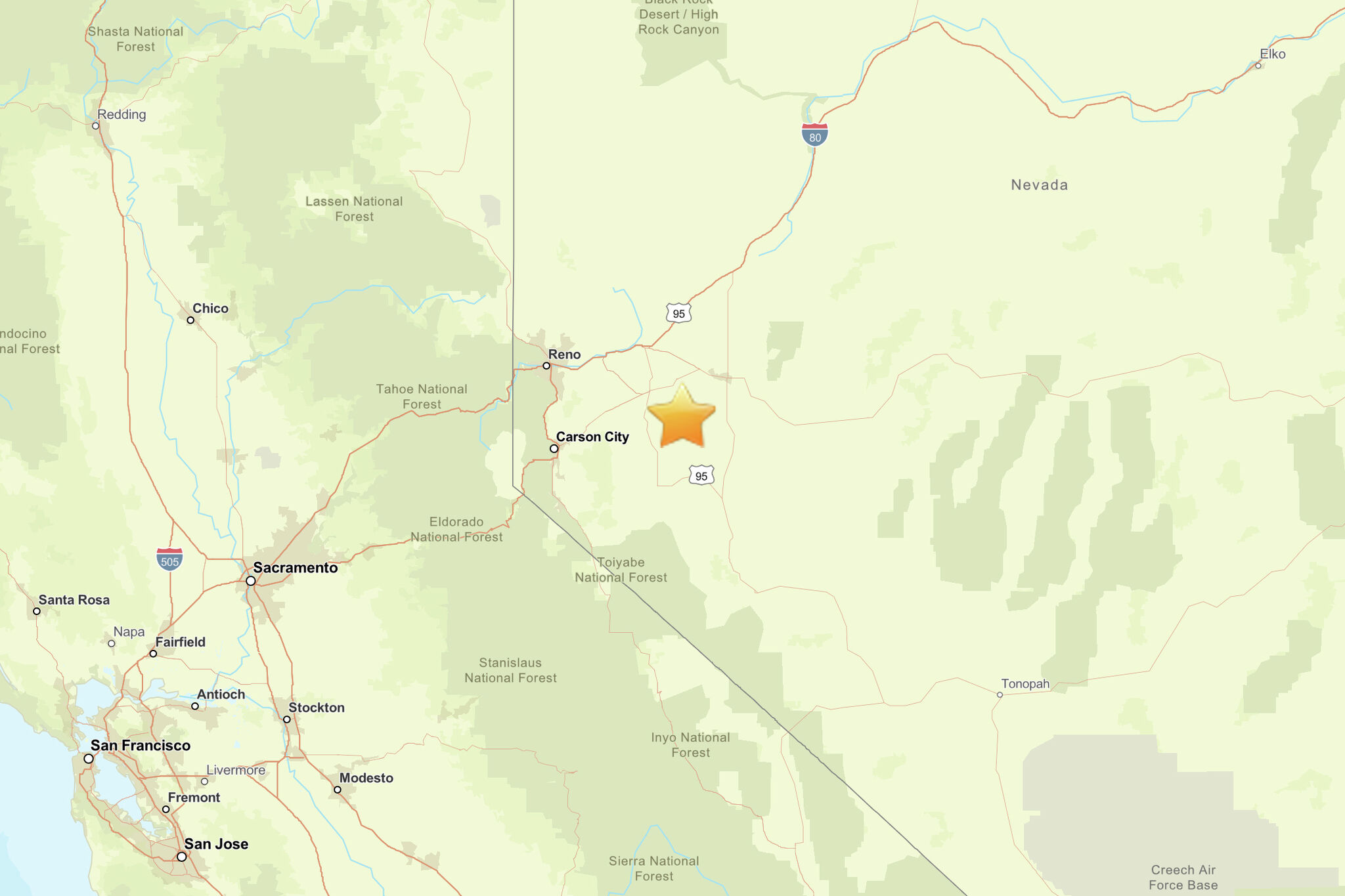 Nevada quake with 5.2 preliminary magnitude felt in Lake Tahoe, Sacramento
