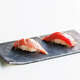 Akami and otoro nigiri from Sushi Nakazawa.