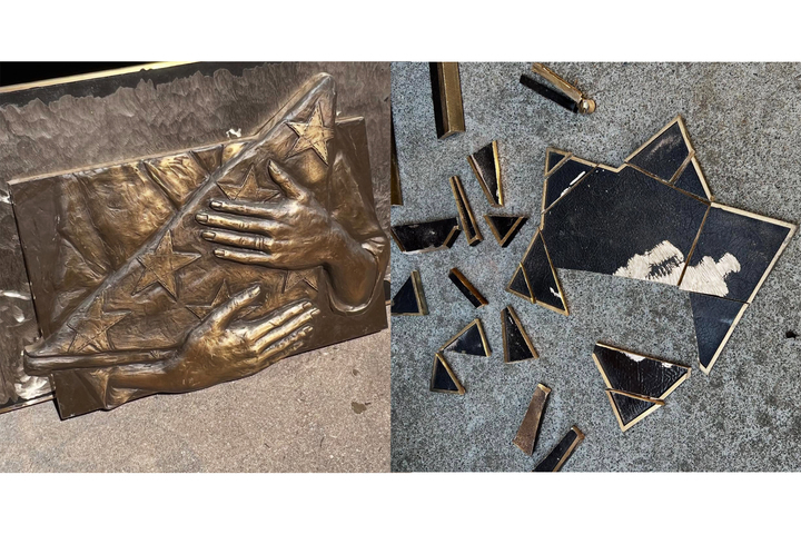 Vallejo man arrested in connection with 'disgraceful' bronze plaque theft