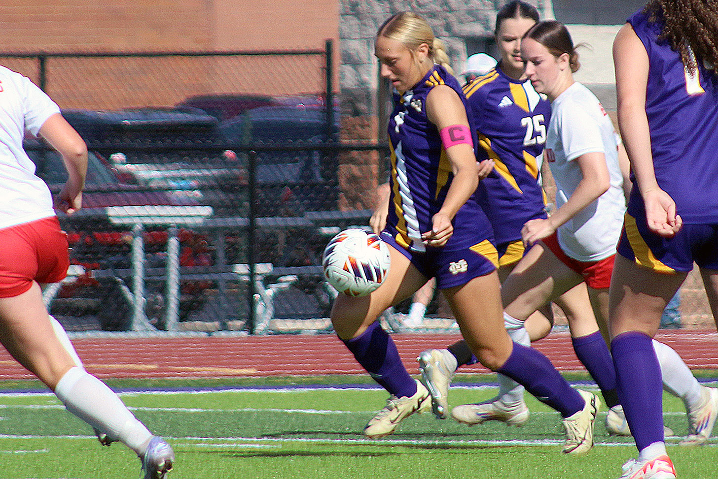 Griffin, Brueckner lead CM girls soccer past Alton