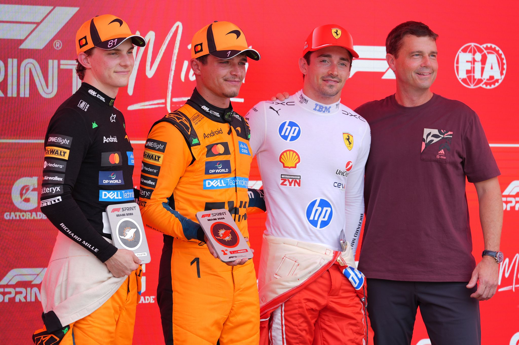 Mercedes' podium streak ends in Miami as McLaren delivers a 1-2 punch