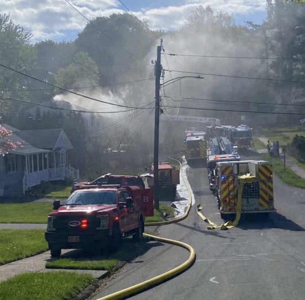 1 hospitalized, pet killed in Hamden house fire, officials say