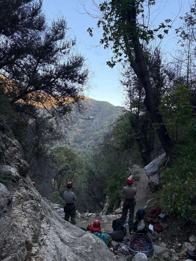 Hiker dies in fall from fixed-roped section of Mount Wilson Trail