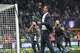 Inter Milan's head coach Cristian Chivu celebrates their victory at the Serie A soccer match between Inter Milan and Parma, in Milan, Italy, Sunday, May 3, 2026.