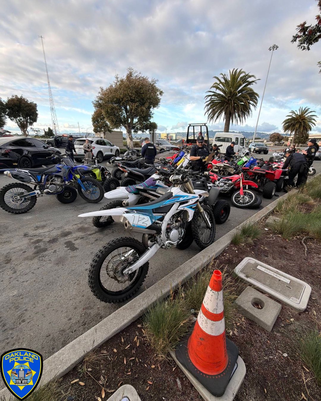 How police set a trap for illegal dirt bike group