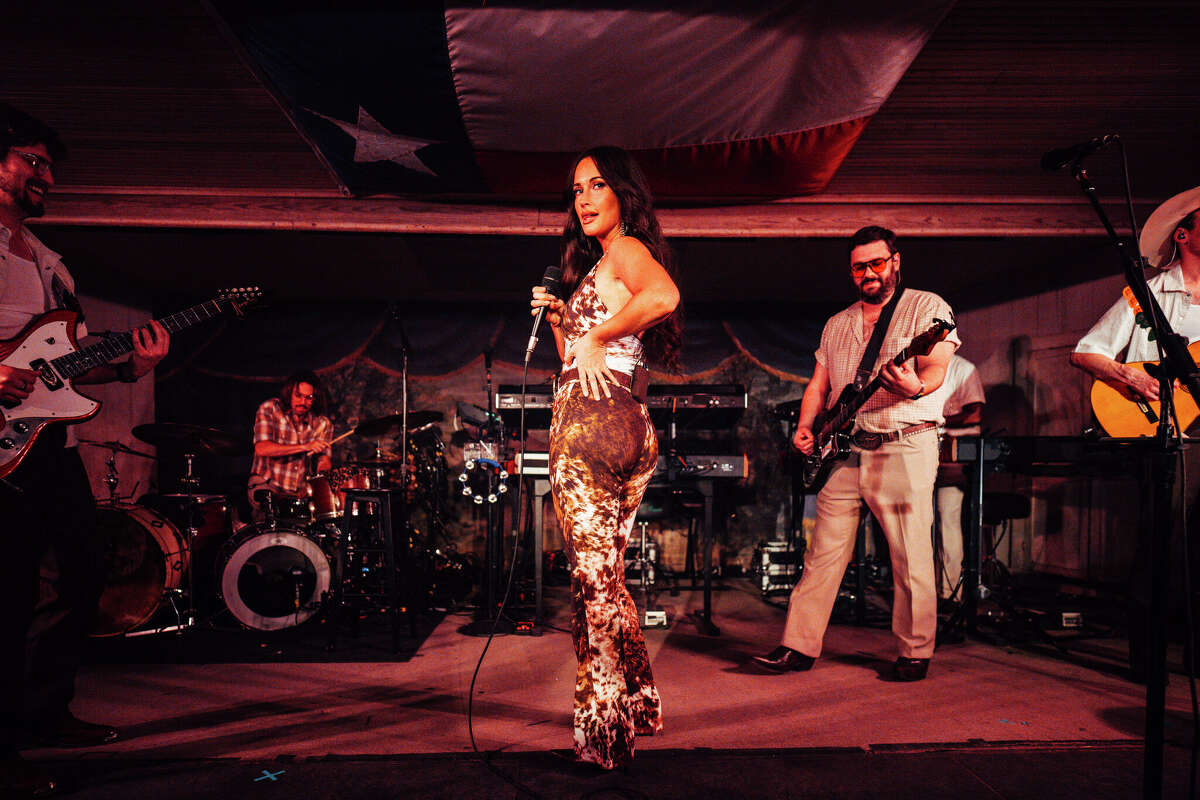 Kacey Musgraves performs at Gruene Hall in New Braunfels, Texas, on May 3, 2026.