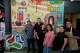 Owners and staff of Cuernavaca Grill, from left to right, Jacob Jimenez, Gustavo Arellano, Erendida Arreyano, Nayomie Mendoza, Maria Luisa Mendoza, and Marco Mendoza pose for a photo in Los Angeles, Tuesday, April 28, 2026.