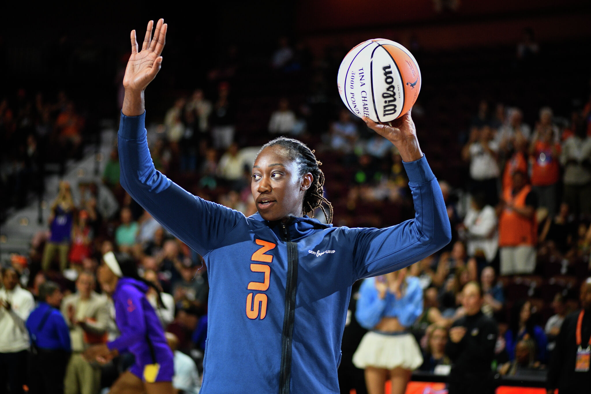 UConn women's basketball great Tina Charles retires