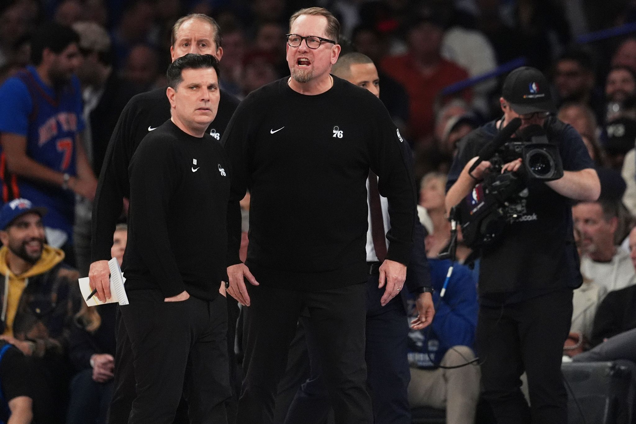 Nick Nurse steps away from 76ers for brother's funeral, expected back for Game 2 vs Knicks