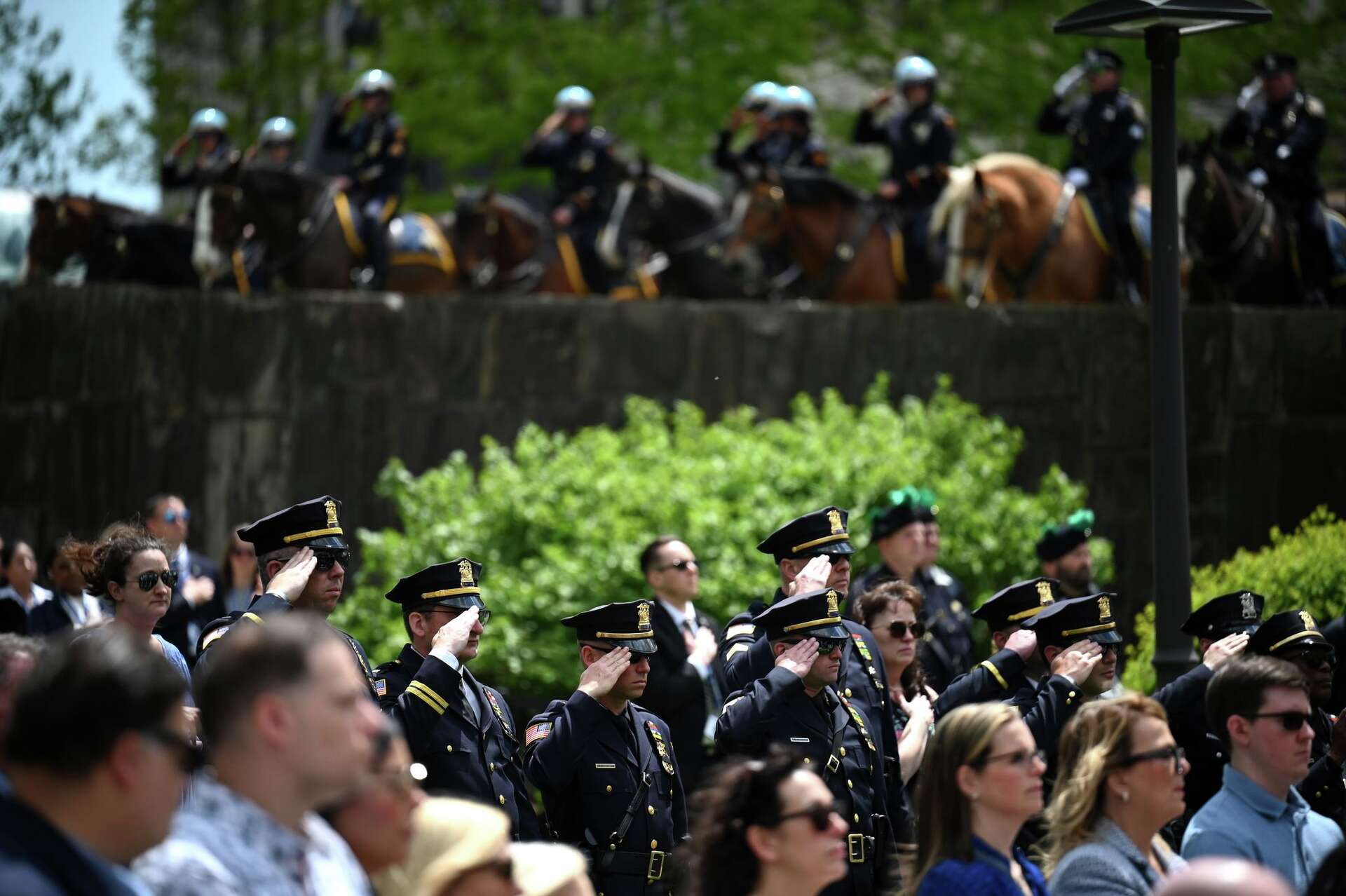 Photos: New York remembers its fallen police officers