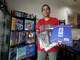 Stephany Rogel, a teacher in Dallas ISD, is an avid collector of World Cup albums and stickers, which are displayed prominently throughout her residence in Dallas on May 4, 2026.