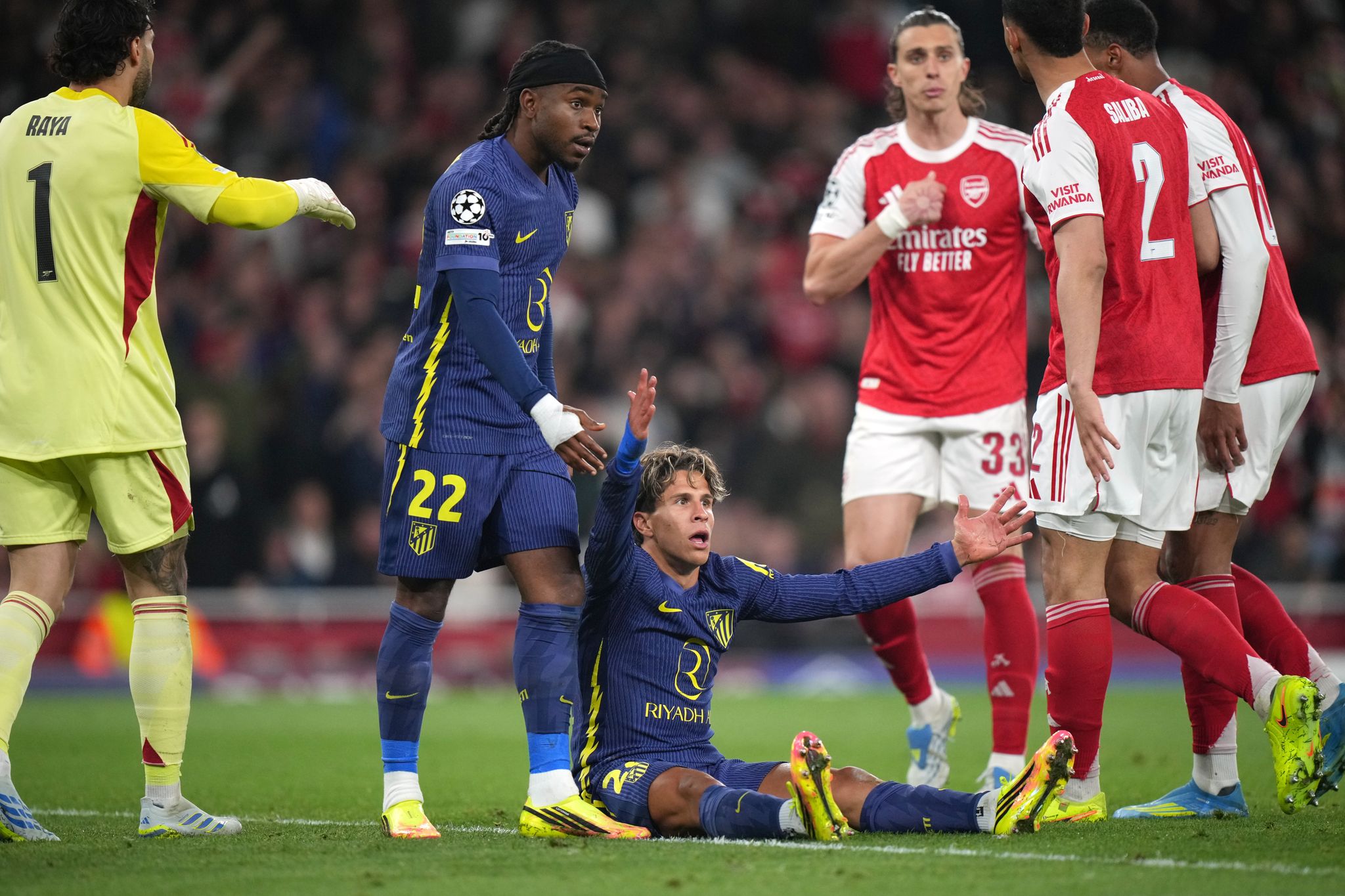 Atletico's Champions League dream ends amid penalty decisions that didn't go its way