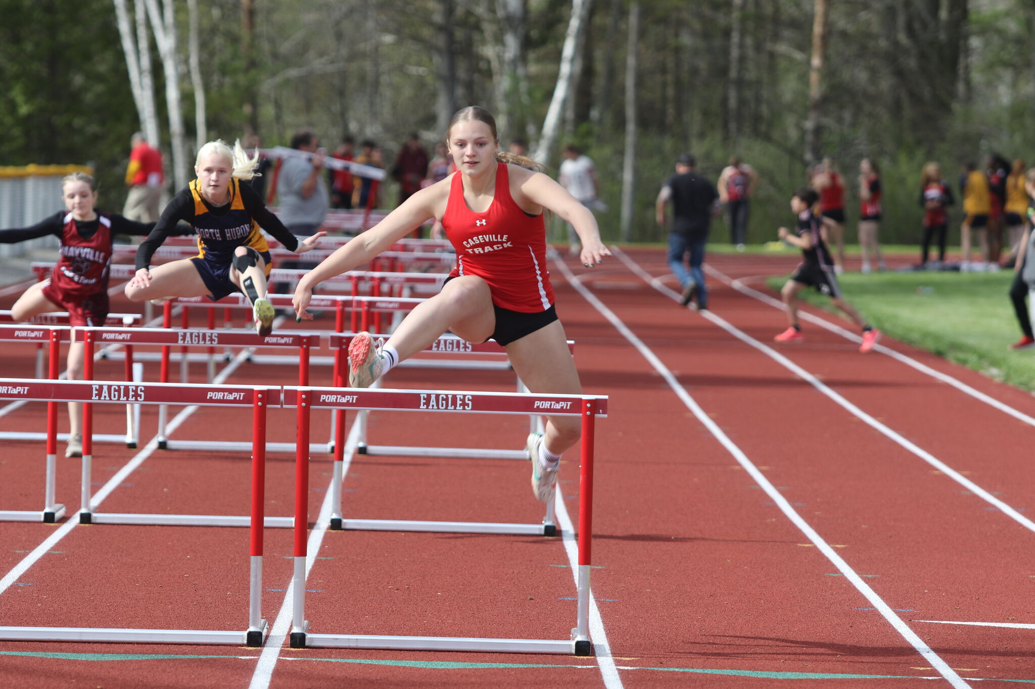 Pyper Anderson Track Caseville debuts new track, wins first home meet