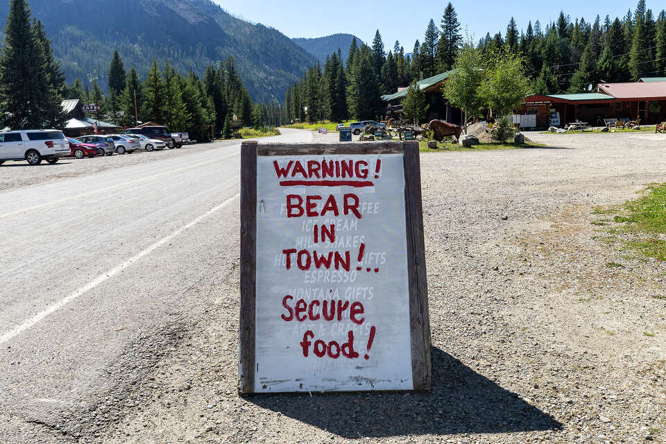 Bear spray is exploding in the trash near Yellowstone National Park