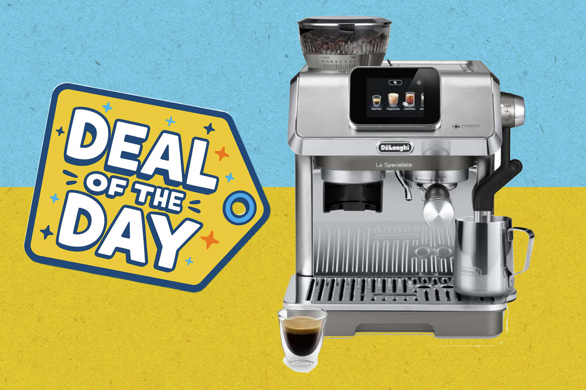De'Longhi's La Specialista Touch Espresso Machine is $300 off