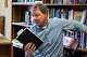 Professor Dave Jensen speaks about theologian John Calvin in his office at Austin Presbyterian Theological Seminary in Austin, Monday, May, 4, 2026. (Stephen Spillman)