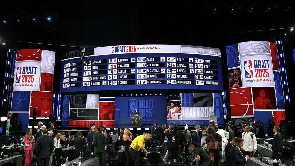 Last year's NBA draft board.