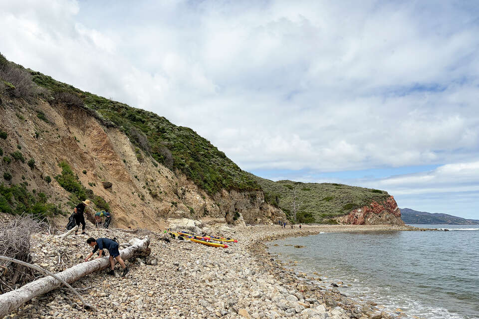 Miles offshore, a Calif. island becomes a 'catcher's mitt' for trash