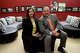 Gisela Girard and Al Aguilar, founders and owners of Creative Civilization, shown in their offices in 2008 after winning the Hispanic Chamber’s business of the year award.