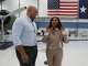 U.S. Rep. Jasmine Crockett campaigns May 9 for congressional candidate Colin Allred at the Henry B. Tippie National Aviation Education Center in Dallas.