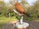 Big Rapids celebrated Migratory Bird Day and its Bird City designation with an event at Northend Riverside Park on May 9. During the event the newest addition to the city's public art, the Bord Sculpture by artist John Warner was dedicated.