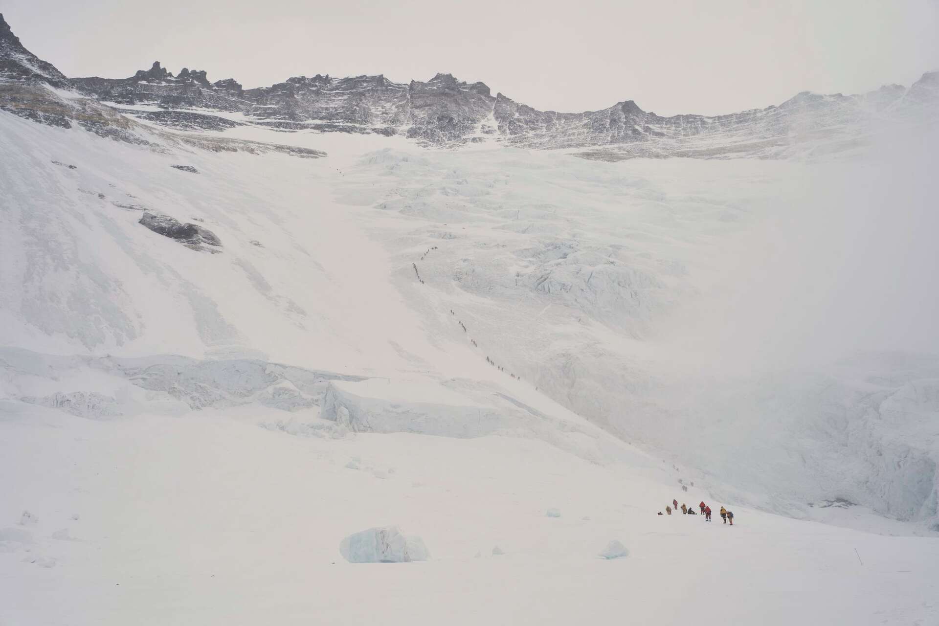 Photos Show Climbers Attempting To Scale Mount Everest Despite Photos Show Climbers Attempting To Scale Mount Everest Despite