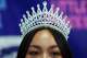 Miss Teen Asia America International Jana Aguilar wears a tiara during an interview, on Saturday, May 9, 2026 in Garland.