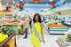 Miss Asia America International Selina Rushel poses for a portrait at Sieu Thi Thuan Phat Supermarket, on Saturday, May 9, 2026 in Garland.