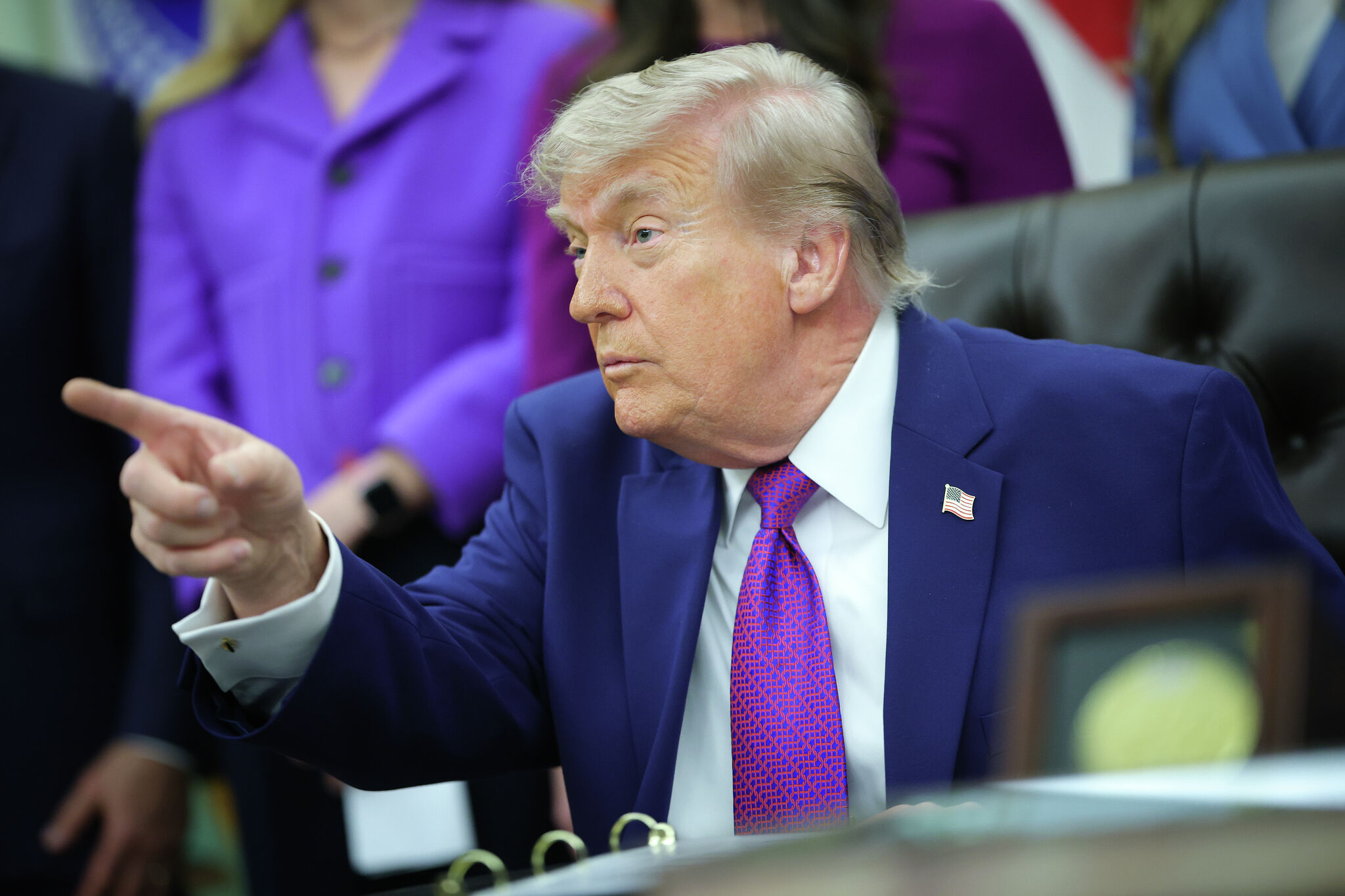 Trump says he supports suspending the federal gas tax, but any relief at the pump would require approval from Congress.
