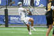 Darien's Wes Scallen (12) lines up for a shot against Brunswick during a boys lacrosse game in Darien on Saturday, April 25, 2026.