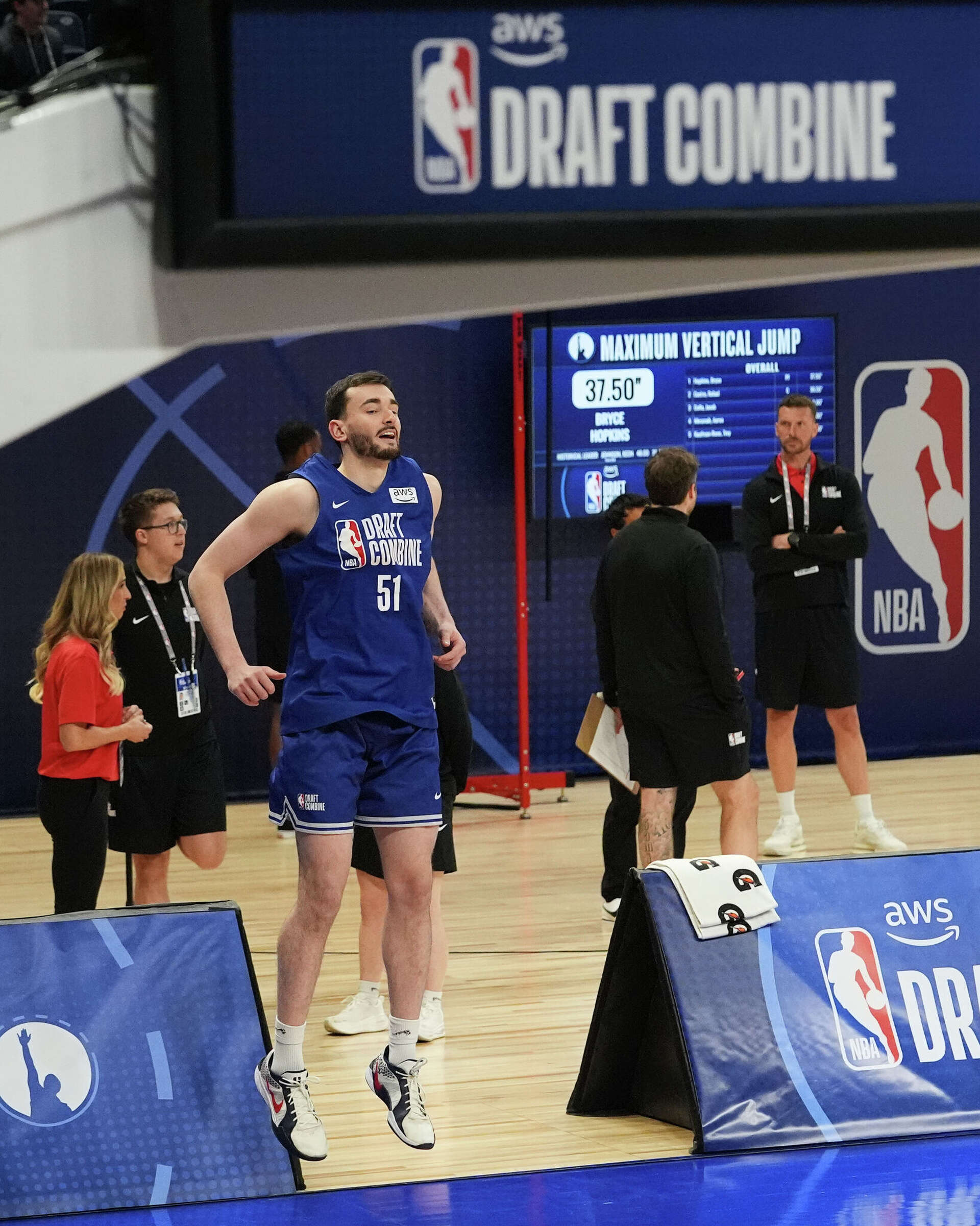 UConn's Alex Karaban among top shooters at NBA Draft Combine