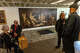 Guests admire Barnaby Conrad’s work at the American Messenger art gallery in San Francisco on Thursday, May 7, 2026.