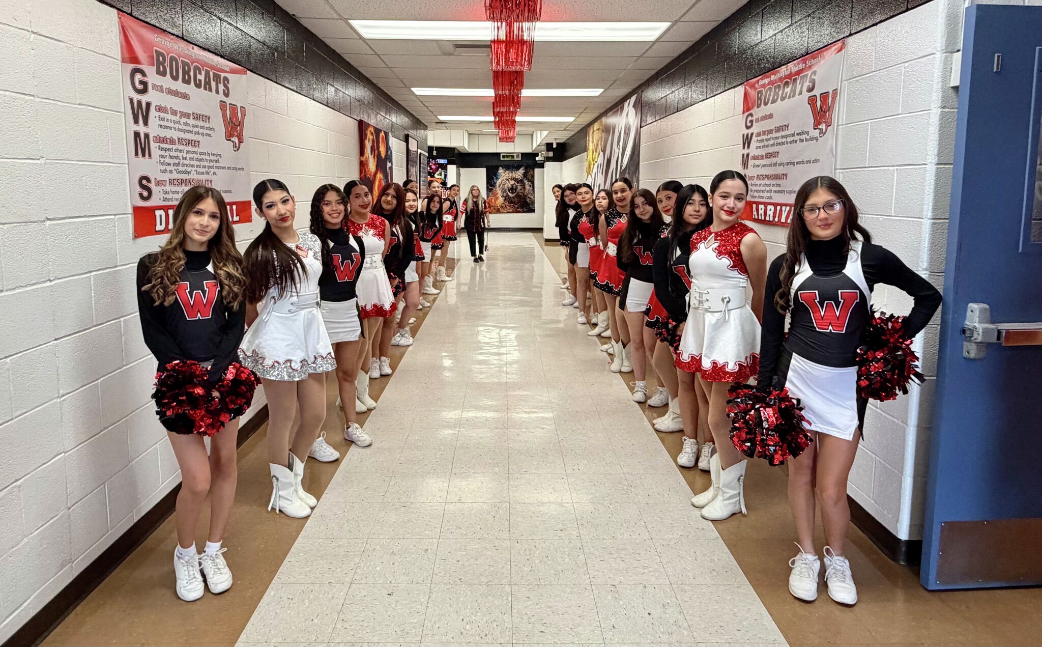 George Washington Middle School celebrated its 30th anniversary this past week with a series of activities featuring Judge Beckie Palomo as the guest speaker.