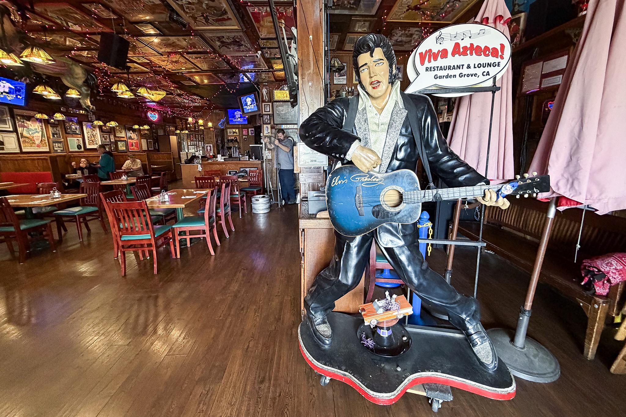 Inside Azteca, the Calif. Mexican restaurant with an overwhelming love of Elvis