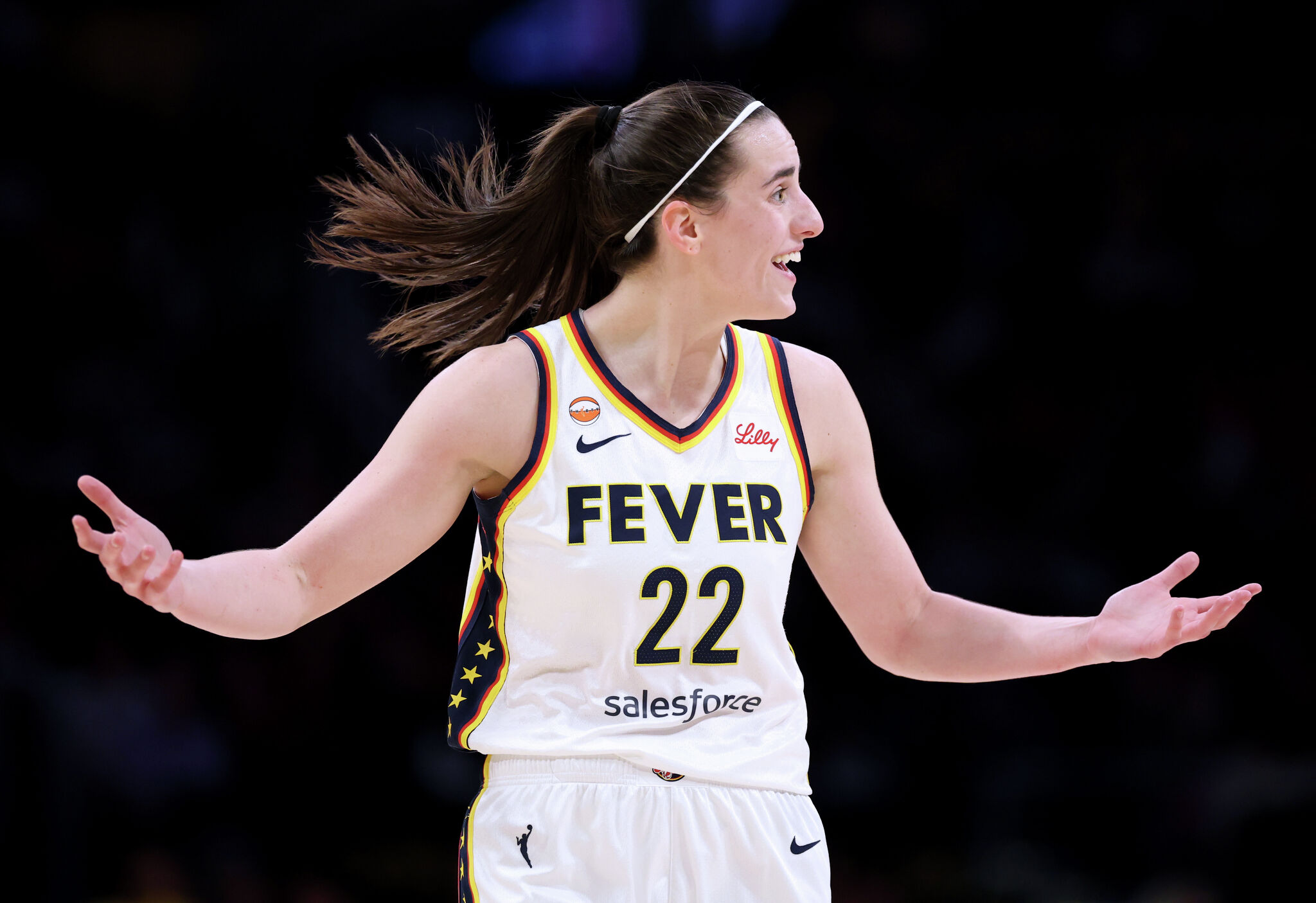 On and off the court, Clark taking criticism.