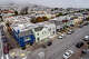 San Francisco’s Sunset District has plenty of houses with flat roofs, which can be a problem when getting insurance. Nearly all insurers place a restrictions on the type of materials roofs are made out of, their slope or their age.