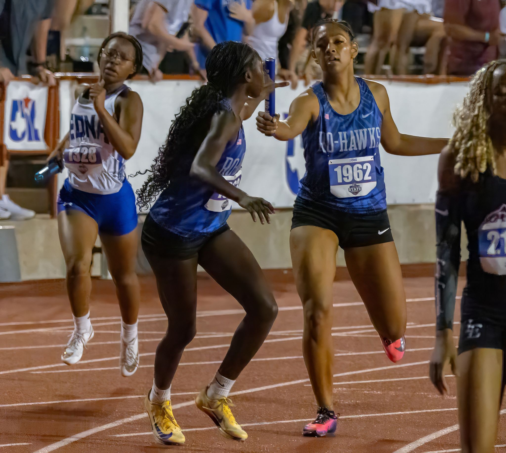 Randolph girls capture unlikely fifth straight UIL state track title