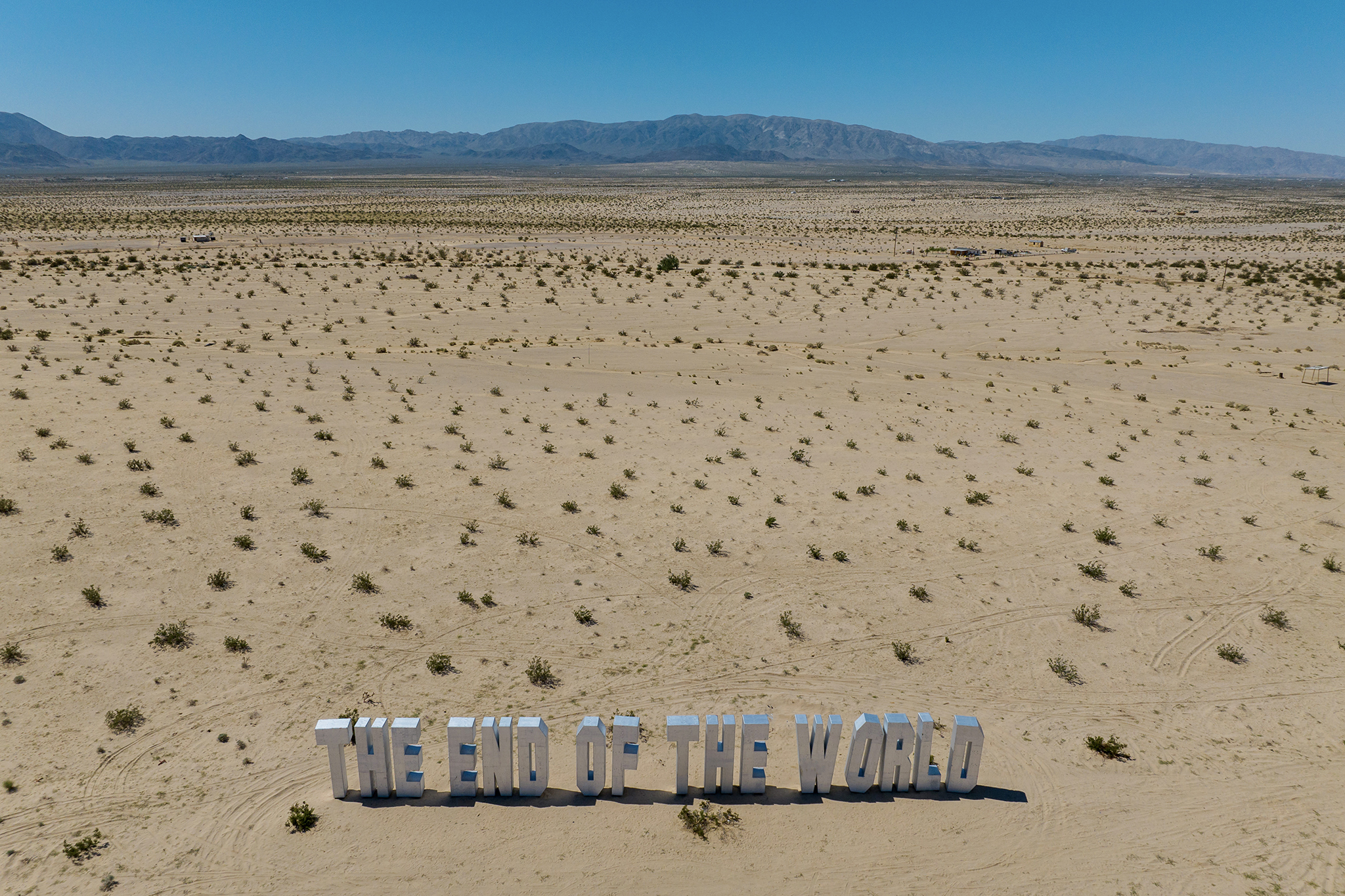 Cars keep getting stuck at California's End of the World sign