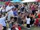 A large crowd applauds a performance from a pre-school dance group as Asian American Heritage Festival featured dance performances, musical acts and a host of vendors. The event drew well over a thousand area enthusiasts to Downtown Square in Garland on May 16, 2026.