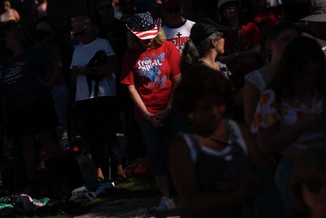 Washington prayer rally draws thousands to the National Mall, in photos