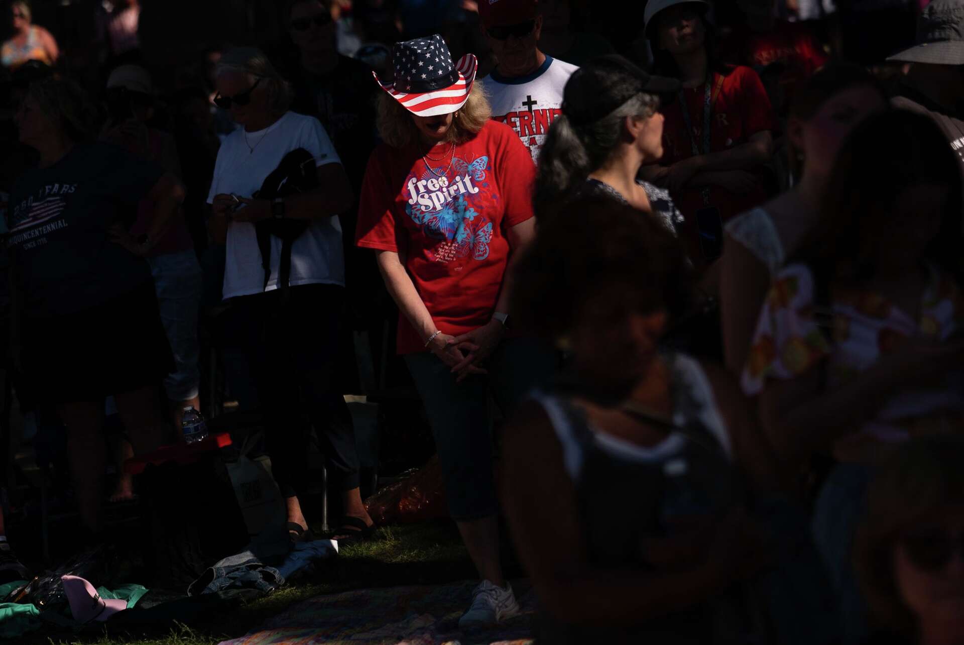 Washington prayer rally draws thousands to the National Mall, in photos