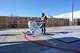 A file photo of an Amazon MK30 delivery drone that enables PrimeAir delivery service. Amazon won permission from the North Haven Planning & Zoning Commission to operate drone deliveries from its sorting warehouse at 409 Washington Ave., with Federal Aviation Administration approval required as well.