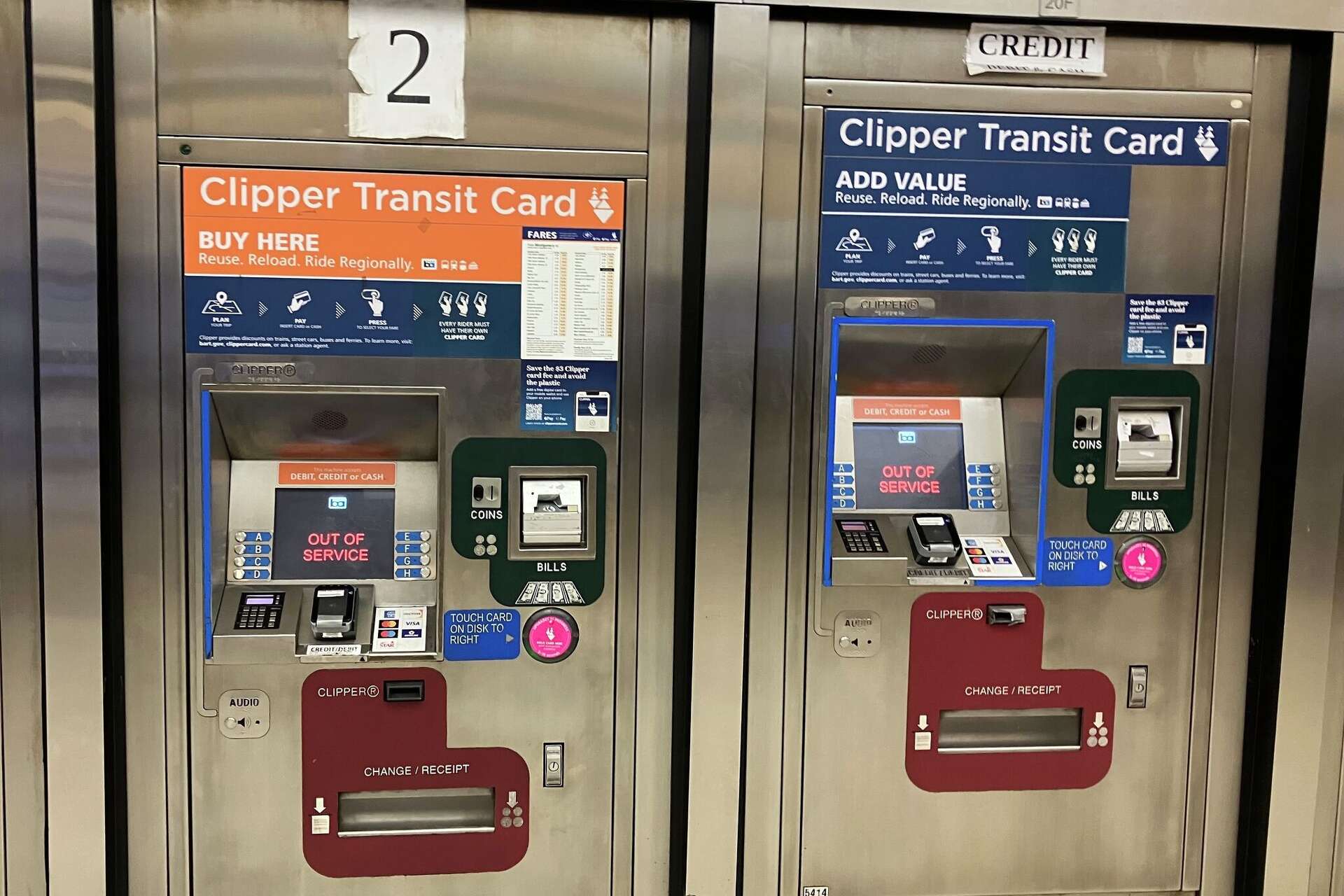 Clipper glitch snarls BART fare payments