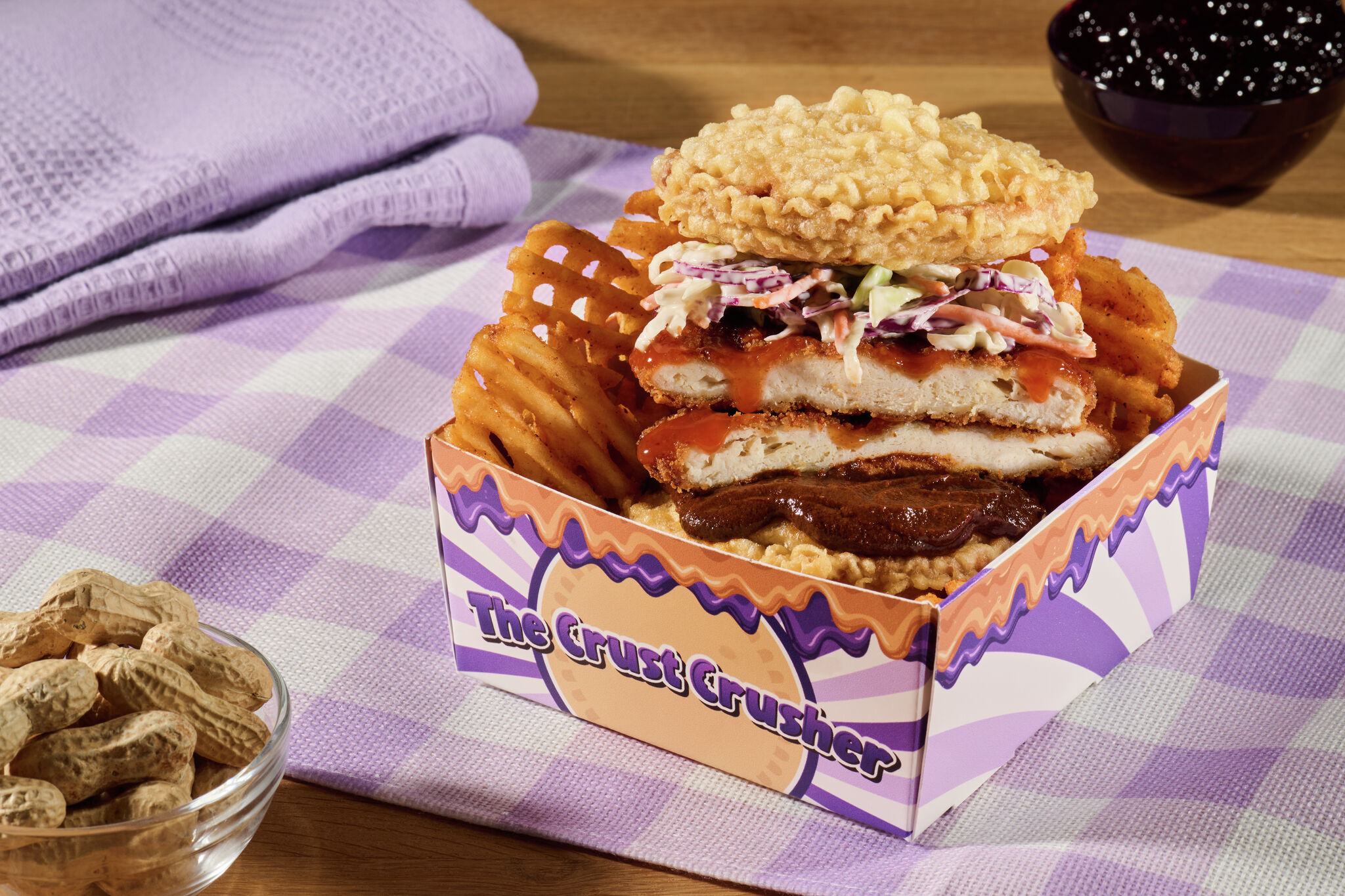 Get a deep-fried PB & honey chicken sandwich at next Spurs home game