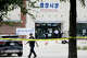 Police presence at K Towne Plaza following a shooting in Carrollton, Texas, Tuesday, May 5, 2026