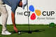 Scottie Scheffler prepared to hit from the 18th tee during the final round of the CJ Cup Byron Nelson golf tournament May 4, 2025, in McKinney.